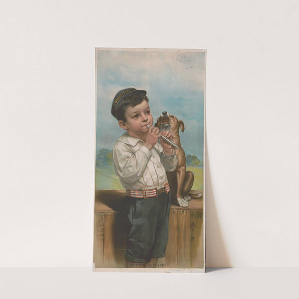 Music hath charms (1891) by Knapp & Co.