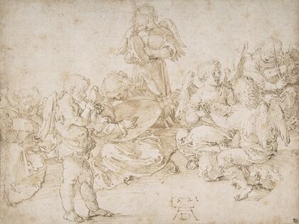 Music-Making Angels (1521)