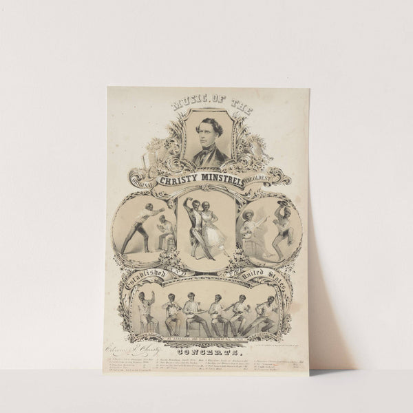 Music of the original Christy Minstrels by Sarony, Major & Knapp Lith.