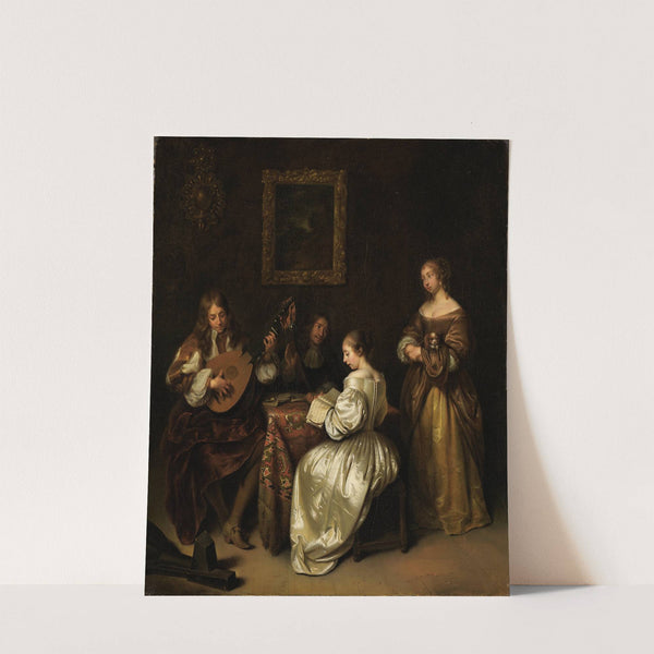 Musical entertainment by Caspar Netscher