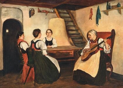 Musical entertainment in the living room — size preview
