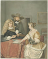 Musicerend gezelschap, after Gerard ter Borch (II)