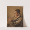 Musician playing the clarinet by Aleksander Orłowski