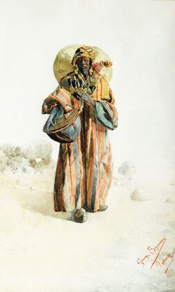Musician With A Drum