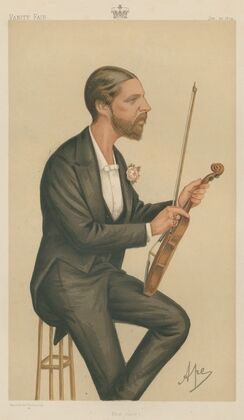 Musicians; ‘First Violin’, H.R.H. Duke of Edinburgh, January 10, 1874