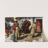 Musicians in Bronowice – in front of a tavern by Włodzimierz Tetmajer
