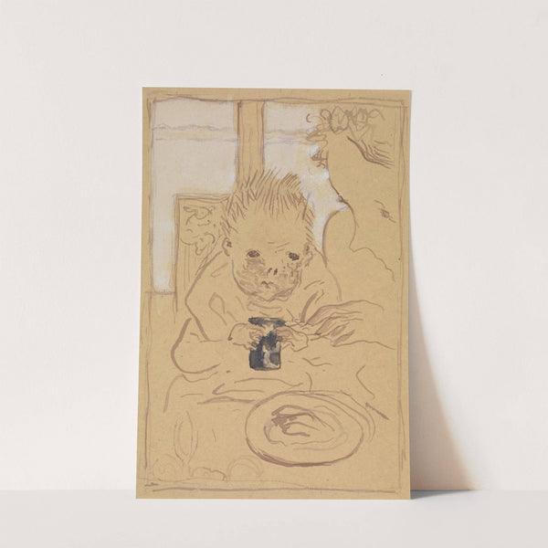 Mutter und Kind by Pierre Bonnard