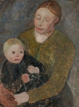 Mutter und Kind (circa 1904)
