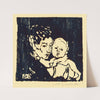Mutter und Kind l. – Annetta mit Bruno (1908) by Giovanni Giacometti