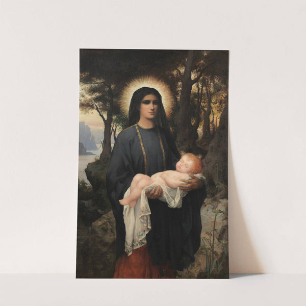 Muttergottes mit Jesukind by Fernand Lematte