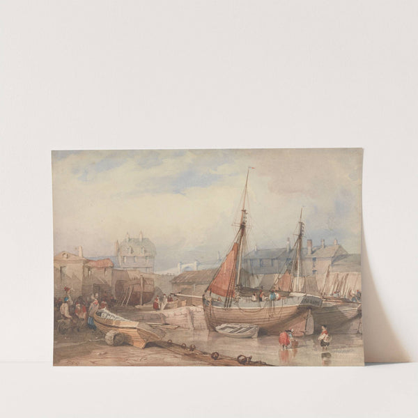 Mutton Cove, Plymouth by Thomas Sewell Robins