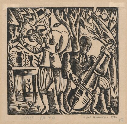 Muzykanci. (1922)