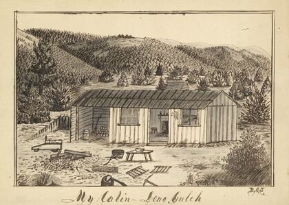 My cabin, Long Gulch