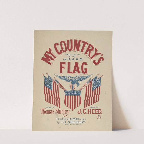 My country&#039;s flag by Anonymous