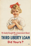 My daddy bought me a government bond of the Third Liberty Loan, did yours (1918)