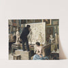 My Father&#039;s Studio by Edouard Dantan