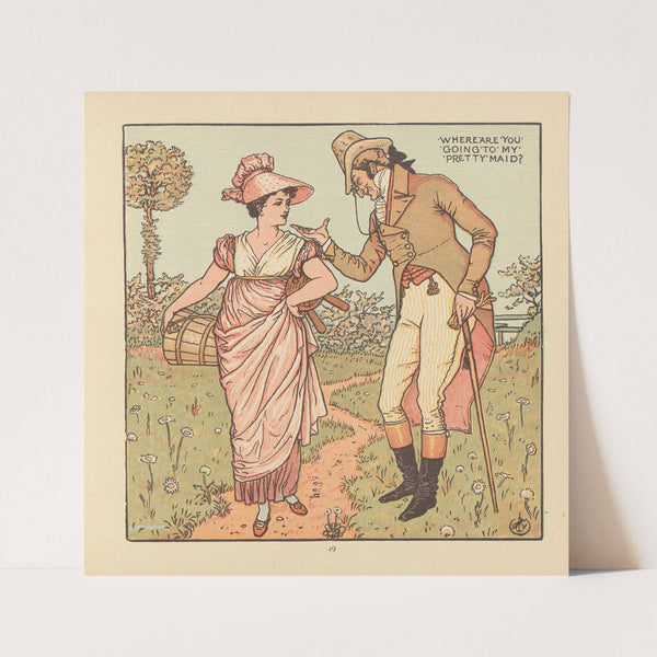 The Mulberry Bush (1876) by Walter Crane