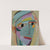 Mystical head, Three-quarter profile (1917) by Alexej von Jawlensky