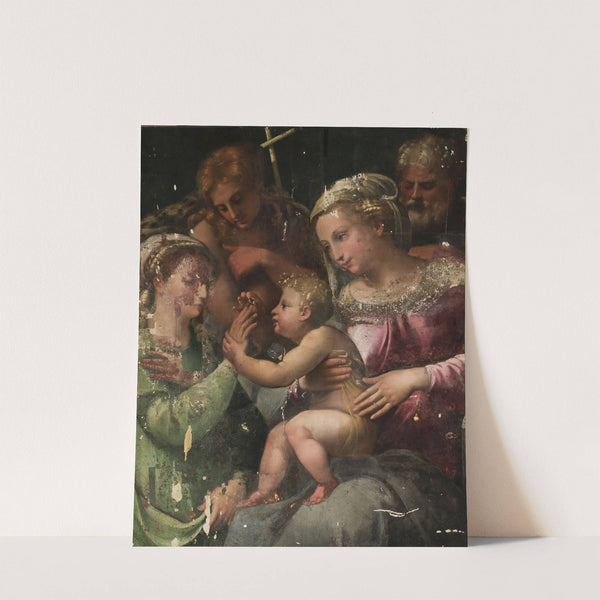 Mystical marriage of St. Catherine by Innocenzo da Imola