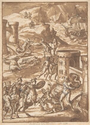 Mythological Scene