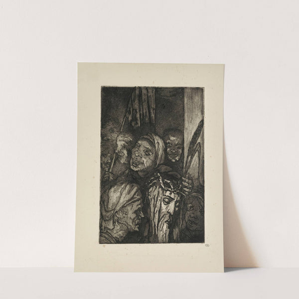 N° 36 – Et les valets souffletaient Jésus-Christ (1935) by Emile Bernard