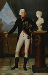 Portrait of Ferdinand I King Of The Two Sicilies With a Bust of Lucia Migliaccio, Duchess of Floridia