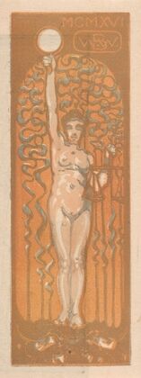 Naakte vrouw met spiegel en weegschaal (1915) — size preview