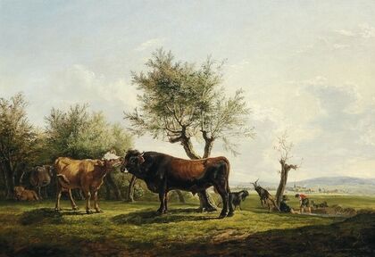 Nach der Jagd (Heimkehr von der Hirschjagd)