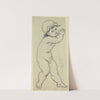 Nach rechts schreitender Putto, den rechten Arm erhoben by Victor Müller
