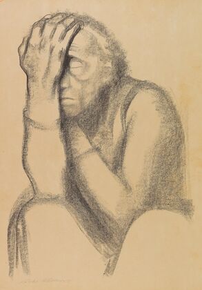 Nachdenkende Frau (1920)