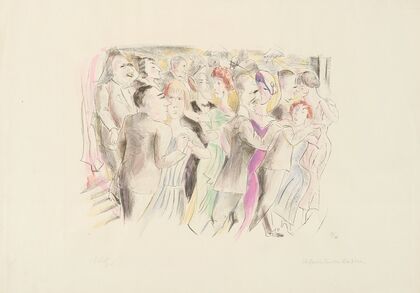 Nachts in der Stefaniebar in Baden-Baden (Cocain, 2) (1924)