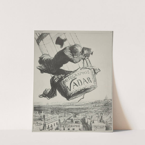 Nadar raising photography to the height of art by Honoré Daumier