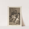 Nadie se conoce. (Nobody knows himself.) (1796-1797) by Francisco de Goya