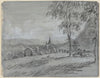 Næs Kirke i Hallingdal, set fra nordvest