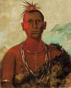 Náh-Se-Ús-Kuk, Whirling Thunder, Eldest Son of Black Hawk (1832)
