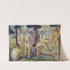 Naked Men in Landscape (1923–30) by Edvard Munch