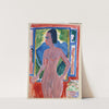 Naked woman at the window (ca. 1922) by Ernst Ludwig Kirchner