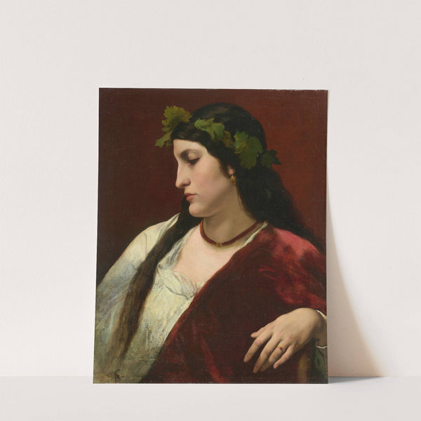 Nanna as a Bacchante (1861) by Anselm Feuerbach