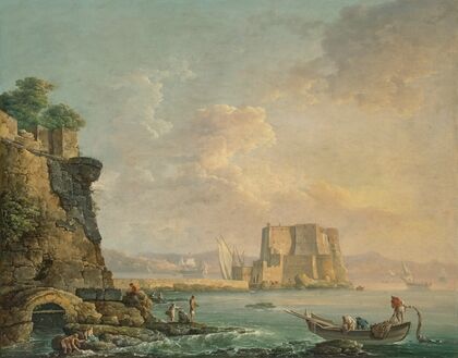 Naples, with the Castel dell’Ovo