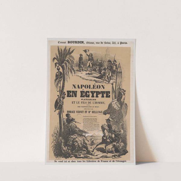 Napoléon en Egypte. Waterloo et le fils de l’homme (1842) by Alexandre Collette