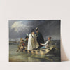 Napoleon Leaving The Lobau After The Defeat At The Battle Of Aspern by Anton von Perger