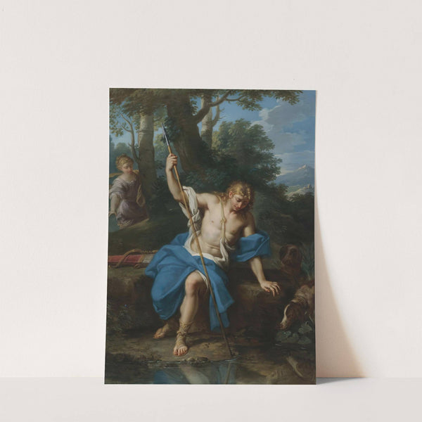 Narcissus And Echo by Placido Costanzi