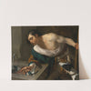 Narcissus Gazing At His Reflection by Dirck Van Baburen
