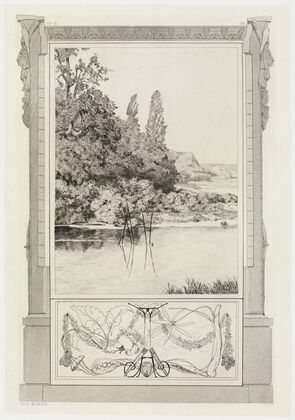 Narcissus und Echo II (Rettungen Ovidischer Opfer, Opus II, Blatt 8)