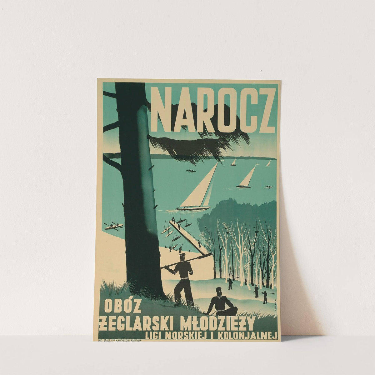 Narocz. Obóz żeglarski młodzieży Ligi Morskiej i Kolonialnej by Bolesław Surałło-Gajduczeni