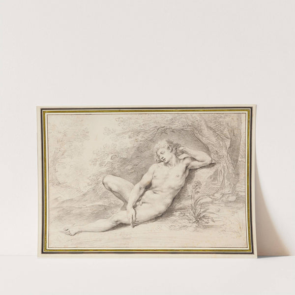 Narziss in eine Blume verwandelt (ca. 1595 – 1600) by Giuseppe Cesari