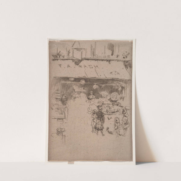 Nash’s Fruit Shop (1887) by James Abbott McNeill Whistler