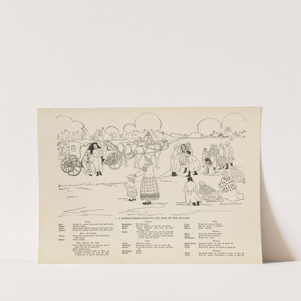 National costumes of the Slavic peoples Pl.01 (1920) by Margaret Hubbard