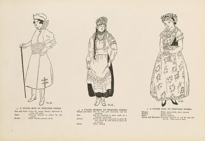 National costumes of the Slavic peoples Pl.03 (1920)