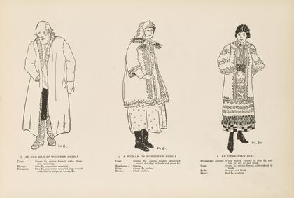National costumes of the Slavic peoples Pl.04 (1920)